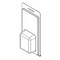 Visipak Thermoform-CLAMSHELL-#210-7.437-3.625-2.563-2.000-1.055-0.015-CLEAR, 500PK 210TF - alternate 1